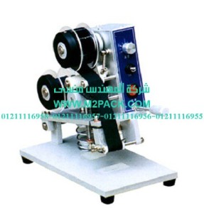 ماكينة طباعة الكود على الشريط موديل m2pack.com   HP – 30التي نقدمها نحن شركة المهندس منسي لتوريد جميع مستلزمات التغليف الحديث من مواد التعبئة و التغليف و الصناعات الهندسيه -  ام تو باك